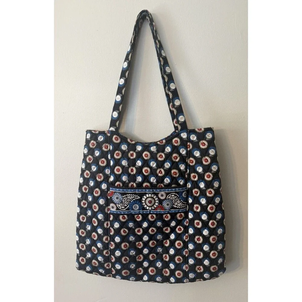 Retired Night Owl Pattern Vera Bradley Large Tote